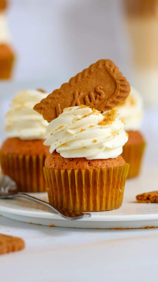 Cupcackes sans lactose-Spéculoos🍪