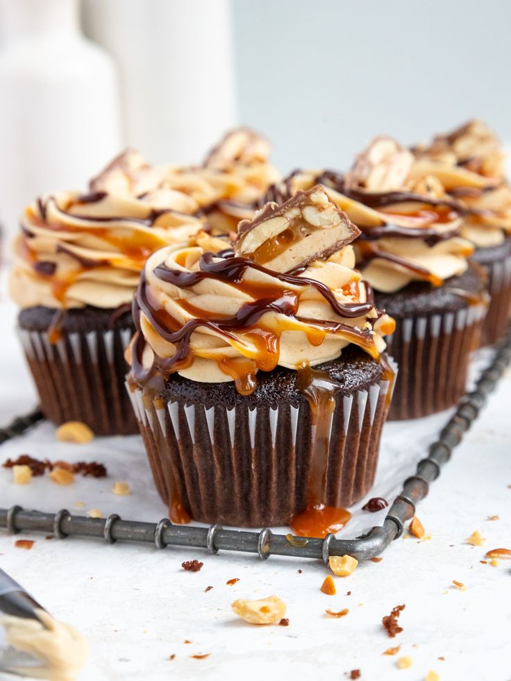 Cupcackes-Snickers 🥜