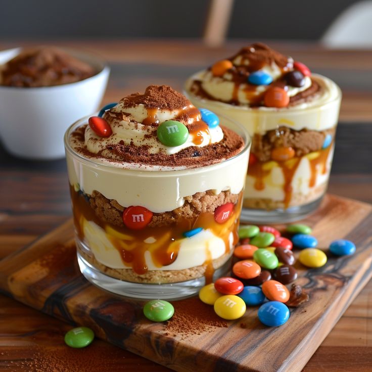 Tiramisu sans lactose-M&M's 🍫