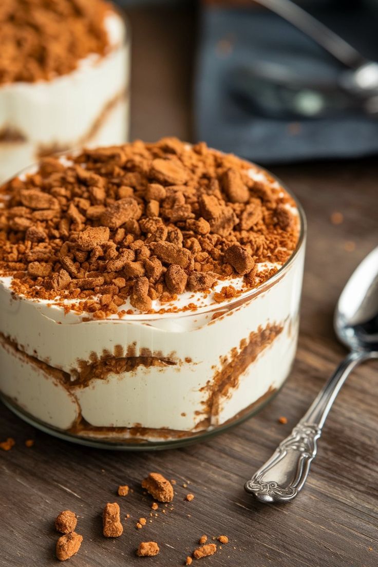 Tiramisu sans lactose-Spéculoos 🍫